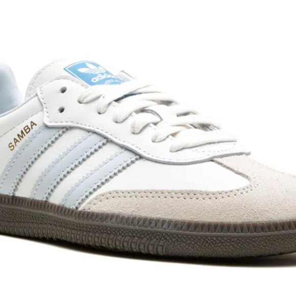Samba OG "White / Halo Blue" M 7 W 8 - Picture 3 of 6